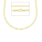 Goldhalskette Herren 18 Karat - ca. 5 Gramm Gelbgold - MUS058GG